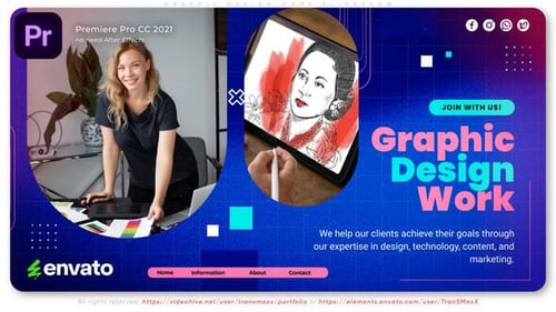 Graphic Design Work Slideshow