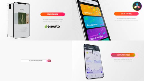 Classic App Mobile Promo for DaVinci Resolve