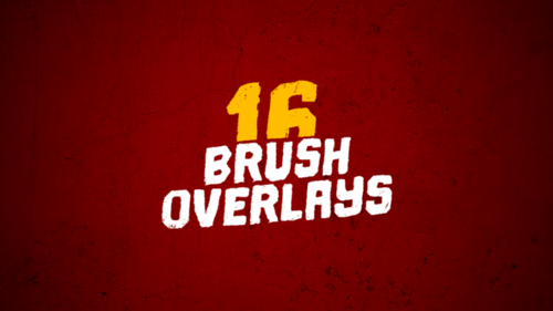 16 Brush Overlays | Premiere Pro