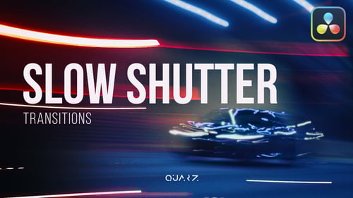 Slow Shutter Transitions for Davinci Resolve