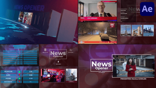 News Broadcast Pack for After Effects