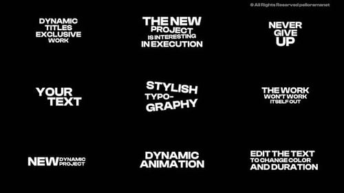 Kinetic Titles | MOGRT