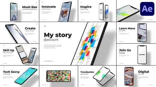 XPhone App Promo for After Effects