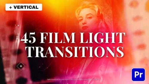 Film Light Transitions For Premiere Pro