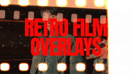 Retro Film Overlays
