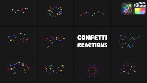 Confetty Reactions for FCPX