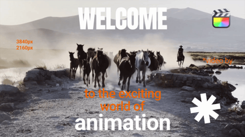 Modern Promo Opener /Fcpx