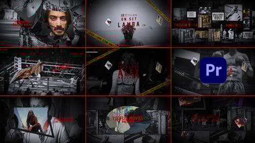 Thriller Title Sequence