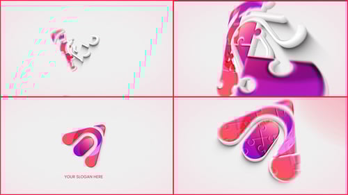 Puzzle Logo Reveal