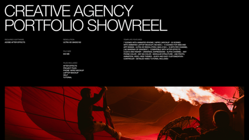 Creative Agency Portfolio Showreel