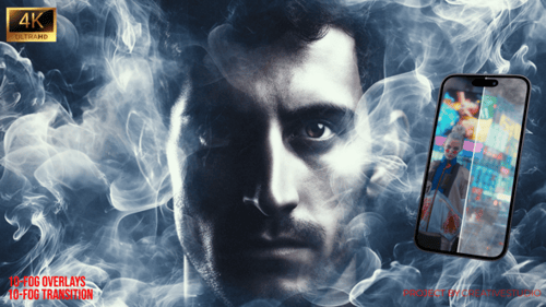 Atmospheric Fog Transitions Realistic Smoke Overlay FX Pack in 4K For Premiere Pro