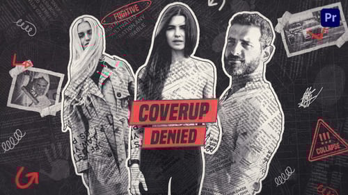 Crime Dark Story Intro - Premiere Pro