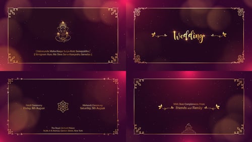 Indian Wedding Invitation