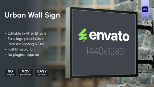 Urban Wall Sign