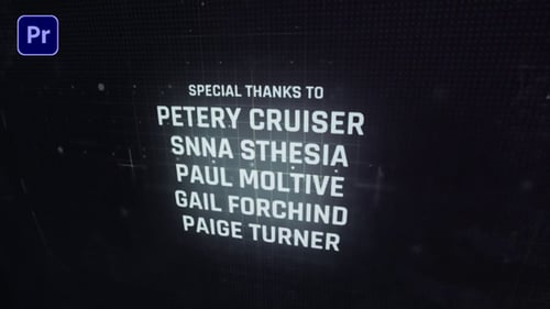 Digital Screen Credits