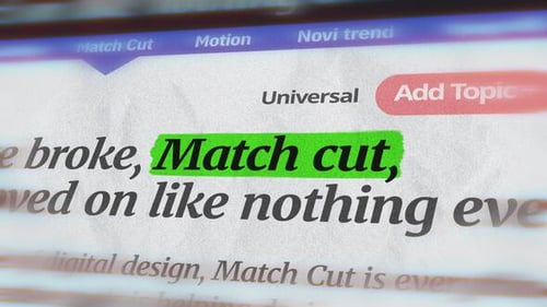 Match Cut Universal
