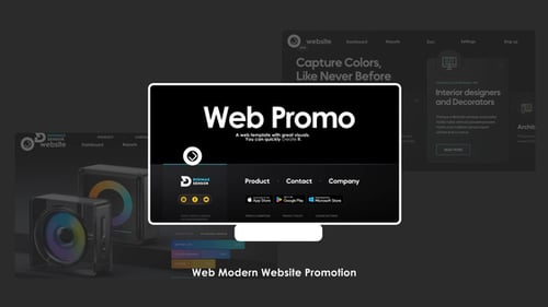 Web Promo Video 2– Modern Website Promotion