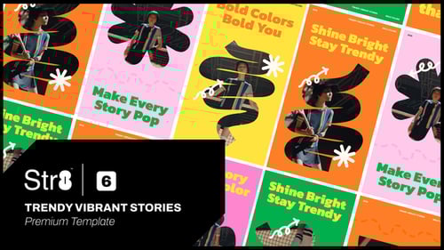 Trendy Vibrant Stories