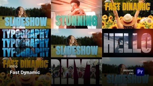 Intro - Fast Dynamic Premiere Pro Templates