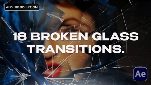 Broken Glass Transitions