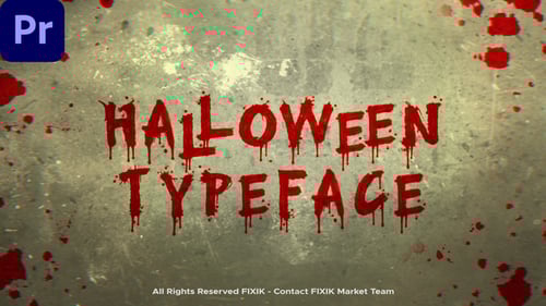 Blood Typeface | MOGRT