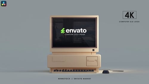 Old Computer Mockup
