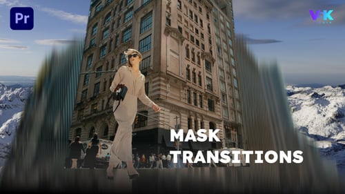 Subject Reveal Mask Transitions Pack for Premiere Pro — 30+ Cinematic Effects for TikTok & Reels