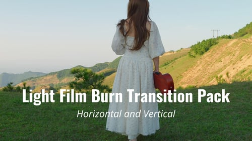 20 Light Film Burn Transition