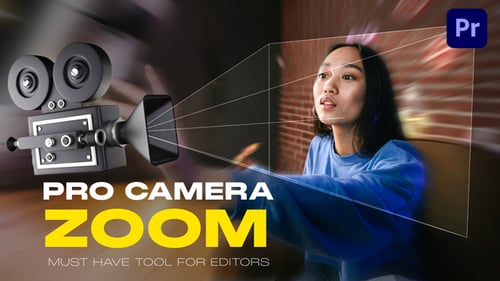 Pro Camera Zoom | Realistic Zoom & Handheld Camera Motion for Premiere Pro