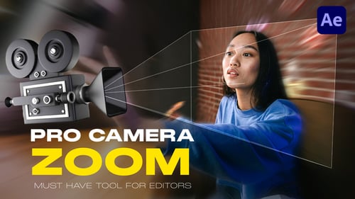 Pro Camera Zoom | Realistic Zoom & Handheld Camera Motion for After Effects