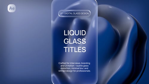 Liquid Glass Titles