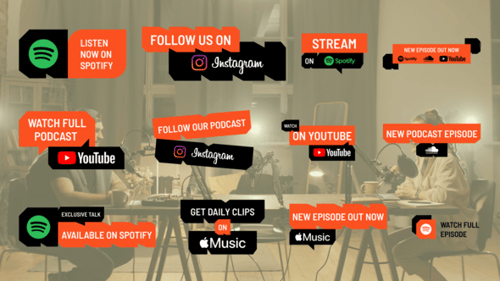 Podcast Lower Thirds