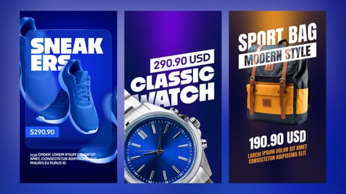 Animação promocional vertical da Black Friday para Instagram | Premiere Pro