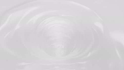 Liquid Abstract White Background