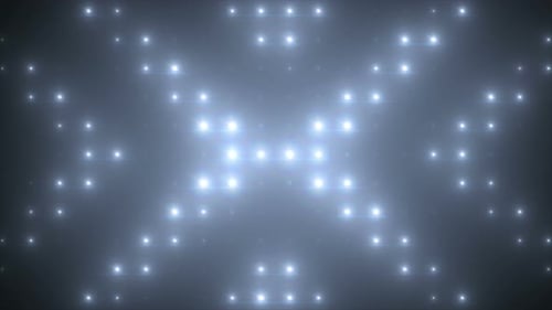 White Strobe Lights Flashing Background Vj Loop