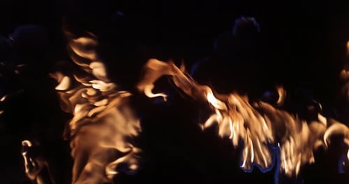 Background With Fire