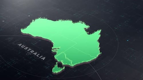 Digital Tech Australia Map