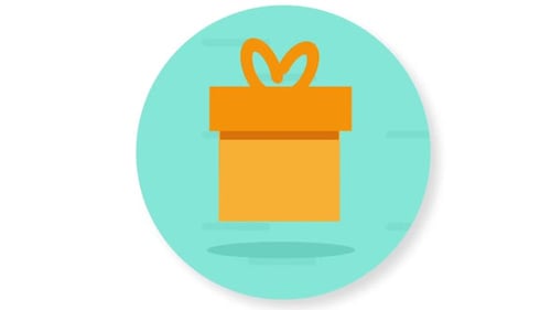 Bank Card Morph To Gift Box