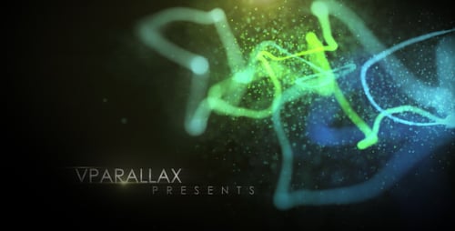 Abstract Slideshow Particles