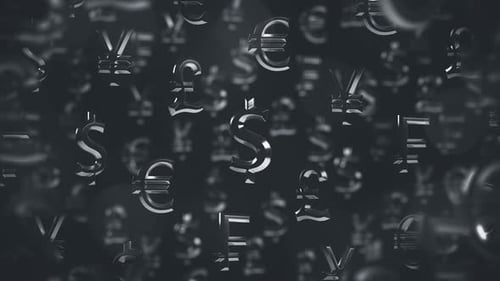 Metal World Currencies Symbols