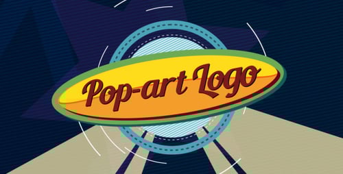 Logo pop-art Ident