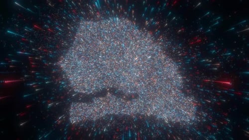 Abstract Map Of Senegal