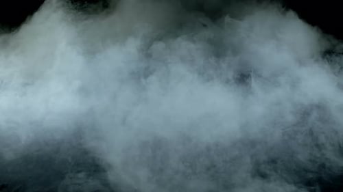 Realistic Dry Ice Smoke Clouds Fog Overlay
