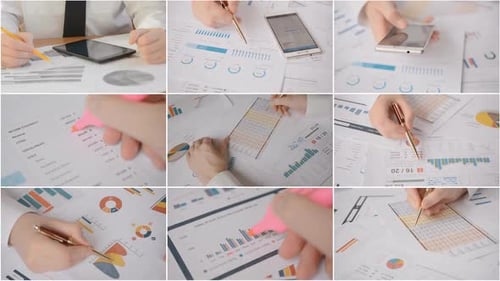 Accountant Is Checking Financial Results