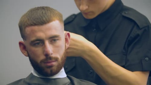 Hair Dresser Hairstyle Guy