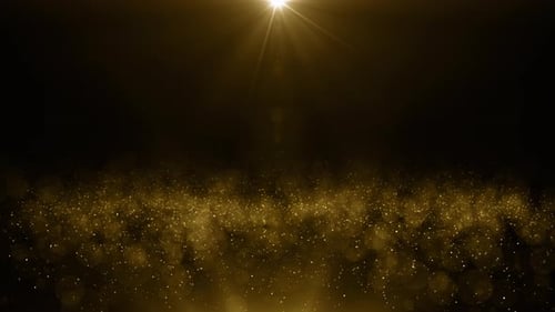 Gold Particles Sparkles