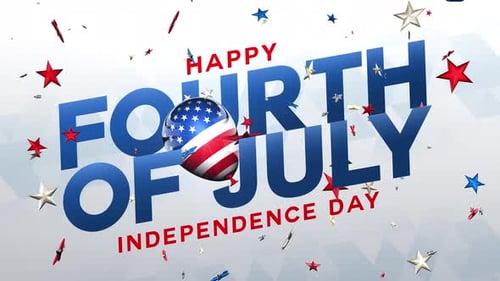 Fourth of July Independence Day United States of America State 4K