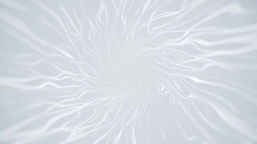 White Spiral Abstract Background
