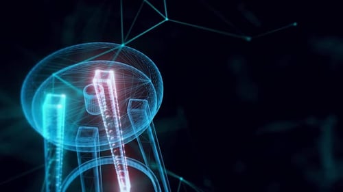 Stool Hologram Close Up Hd