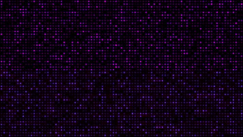 Flashing Purple Dots